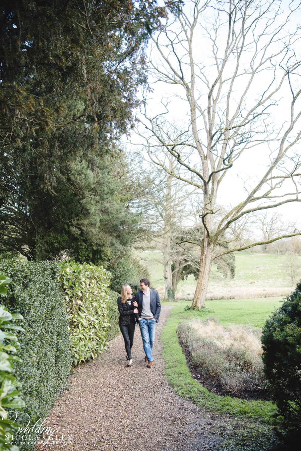 Lords of the Manor Engagement Session Photo