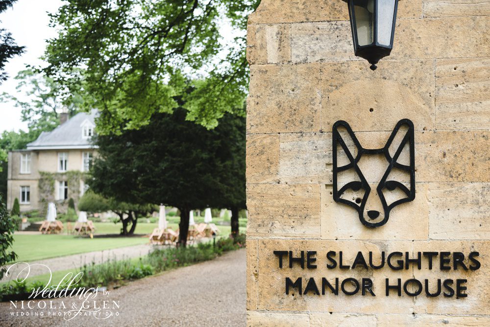 The Slaughters Manor House Spring Wedding Photo