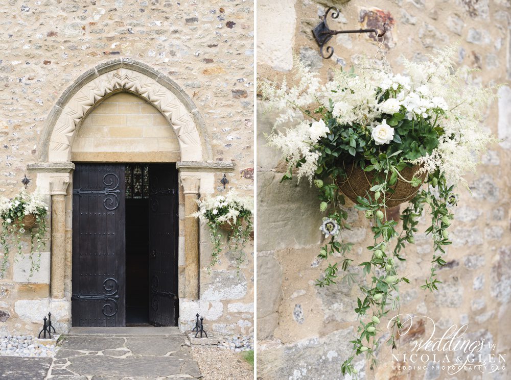 Organically styled white and green wedding flowers by Charlie Mac Design photo