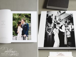 Queensberry Album in Gun Metal Buckram Photo