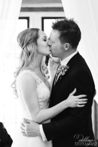 manor house castle combe winter wedding photo