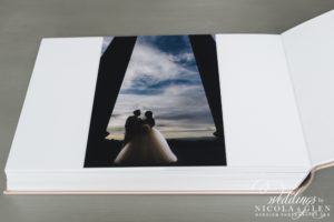 Queensberry Duo Album in Champagne Photo