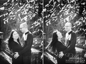 Castle Combe Wiltshire Engagement Session Photo