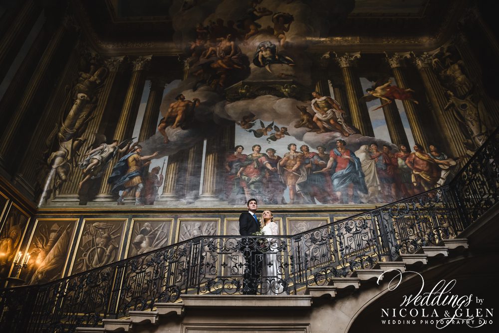 Hampton Court Palace Destination Wedding Photo