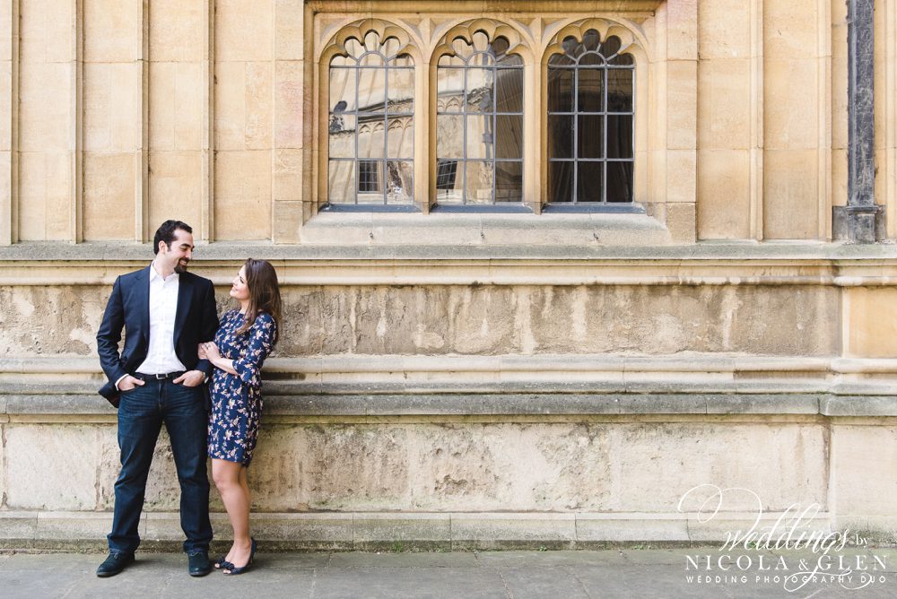 Spring Oxford Engagement Session Photo