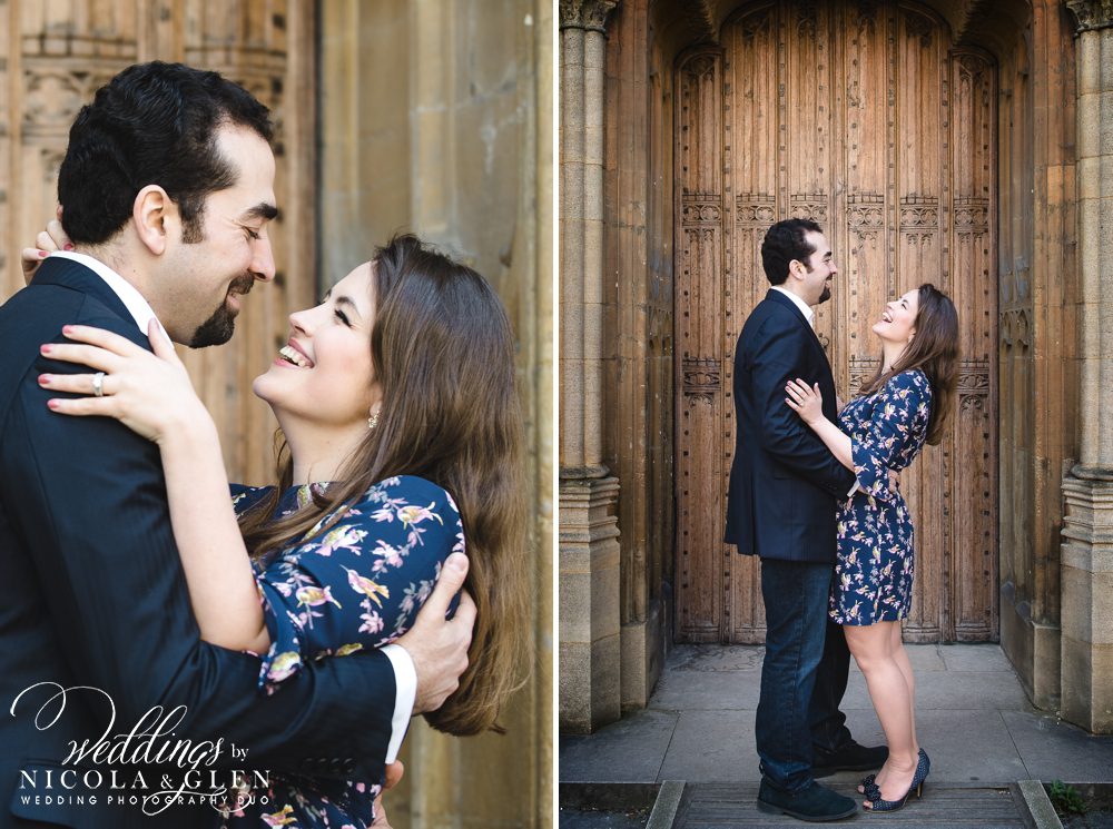 Spring Oxford Engagement Session Photo
