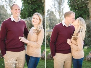 Lower Slaughter Cotswolds Engagement Session Photo