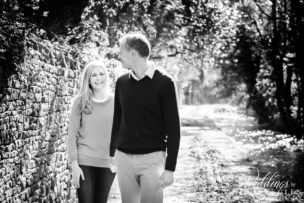 Lower Slaughter Cotswolds Engagement Session Photo
