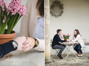 Barnsley House Engagement Session Photo
