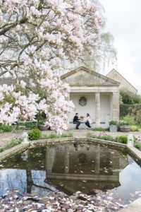 Barnsley House Engagement Session Photo