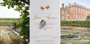 Hampton Court Palace Wedding Photo