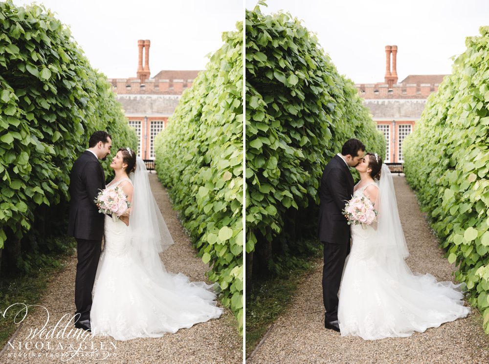 Hampton Court Palace Wedding Photo