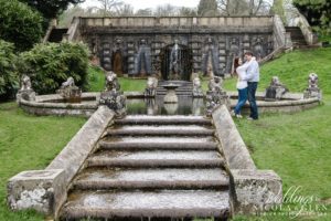 Cowley Manor Spring Engagement Session Photo