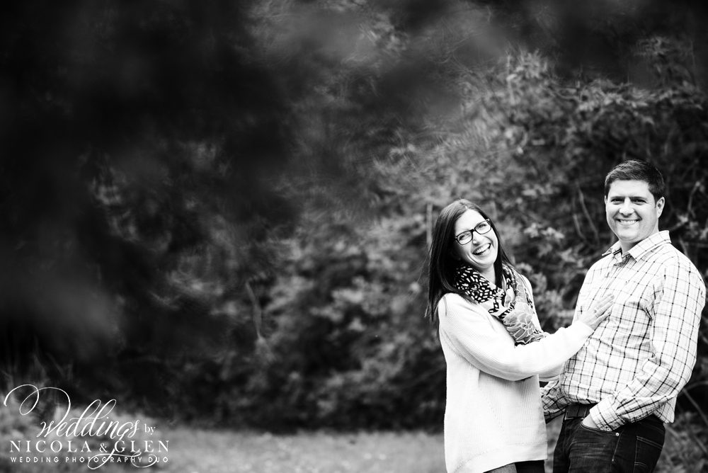 Cowley Manor Spring Engagement Session Photo