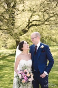 Manor House Castle Combe Spring Wedding Photo