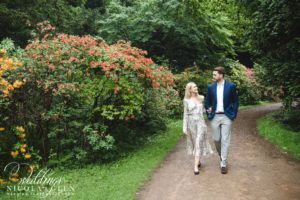 Cotswold Arboretum Engagement Photo