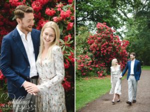 Cotswold Arboretum Engagement Photo