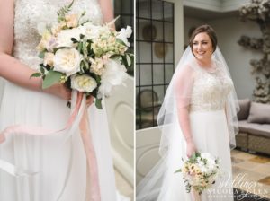 Barnsley House Outdoor Wedding Photo