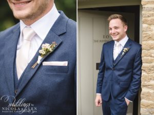 Barnsley House Outdoor Wedding Photo