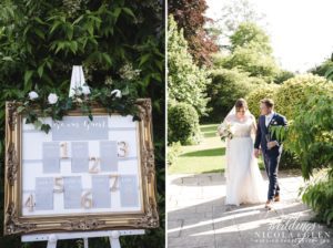 Barnsley House Outdoor Wedding Photo