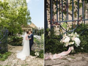 Barnsley House Outdoor Wedding Photo