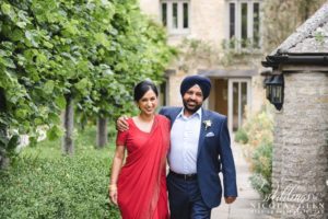 Calcot Manor Conservatory Wedding Photo
