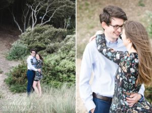 Highcliffe Castle Dorset Engagement Session Photo