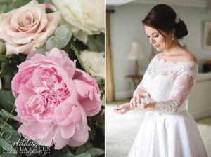 Birtsmorton Court Church Wedding Photo