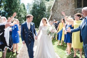 Birtsmorton Court Church Wedding Photo