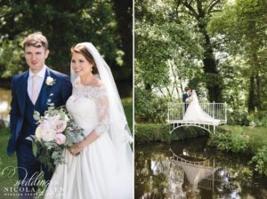 Birtsmorton Court Church Wedding Photo