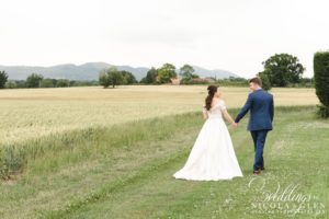 Birtsmorton Court Church Wedding Photo