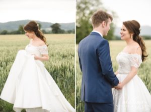 Birtsmorton Court Church Wedding Photo