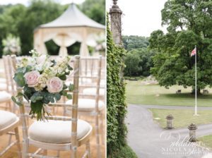 Manor House Castle Combe Outdoor Wedding Photo