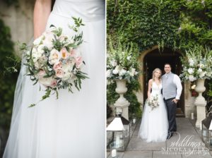Manor House Castle Combe Outdoor Wedding Photo