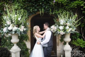 Manor House Castle Combe Outdoor Wedding Photo