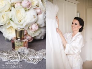 slaughters manor house marquee wedding photo