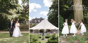 slaughters manor house marquee wedding photo