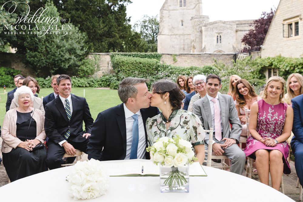 Intimate Le Manoir Oxford Wedding Photo