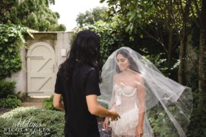 Barnsley House Temple Wedding Photo