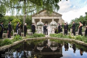 Barnsley House Temple Wedding Photo