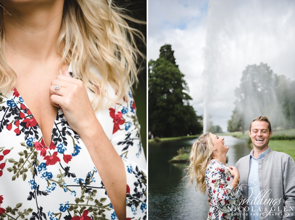 Stanway House Engagement Session Photo