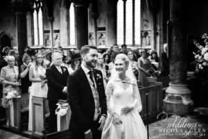 Manor House Castle Combe Marquee Wedding Photo