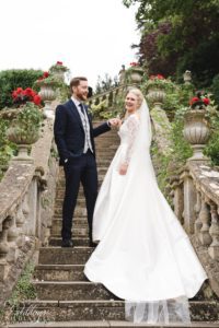 Manor House Castle Combe Marquee Wedding Photo