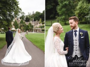 Manor House Castle Combe Marquee Wedding Photo