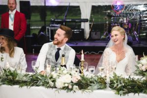 Manor House Castle Combe Marquee Wedding Photo