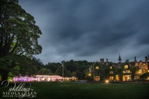 Manor House Castle Combe Marquee Wedding Photo