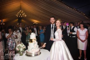 Manor House Castle Combe Marquee Wedding Photo