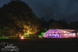 Manor House Castle Combe Marquee Wedding Photo