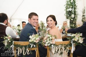The Perch Oxford Marquee Wedding Photo
