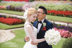 Hampton Court Palace Summer Wedding Photo